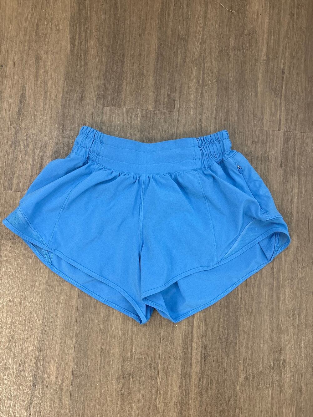 Lululemon Classic Blue Short Athletic Shorts Sz 0